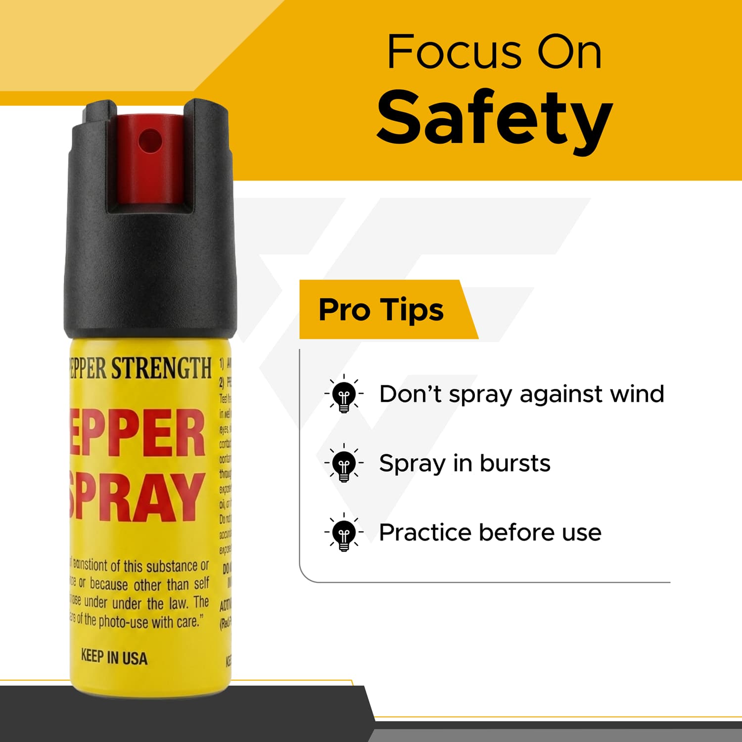 FURY Mini Can Pepper Spray