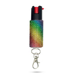 FURY Rhinestone Pepper Spray - RAINBOW - FuryUSA