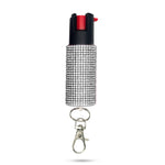 FURY Rhinestone Pepper Spray - SILVER - FuryUSA