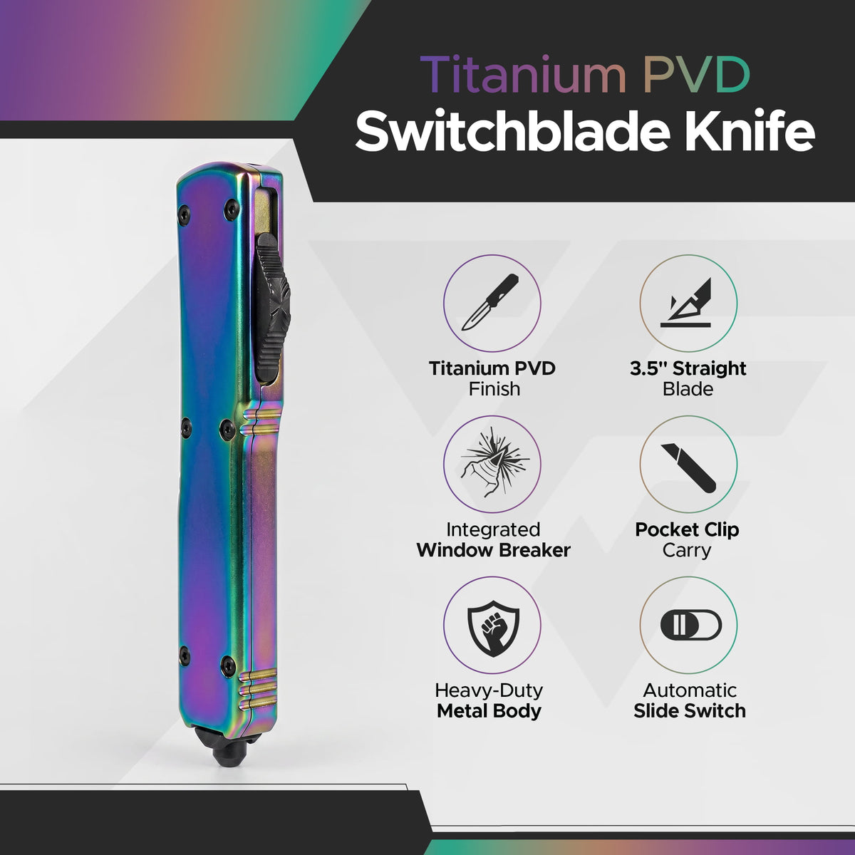 FURY Titanium PVD Special Knife