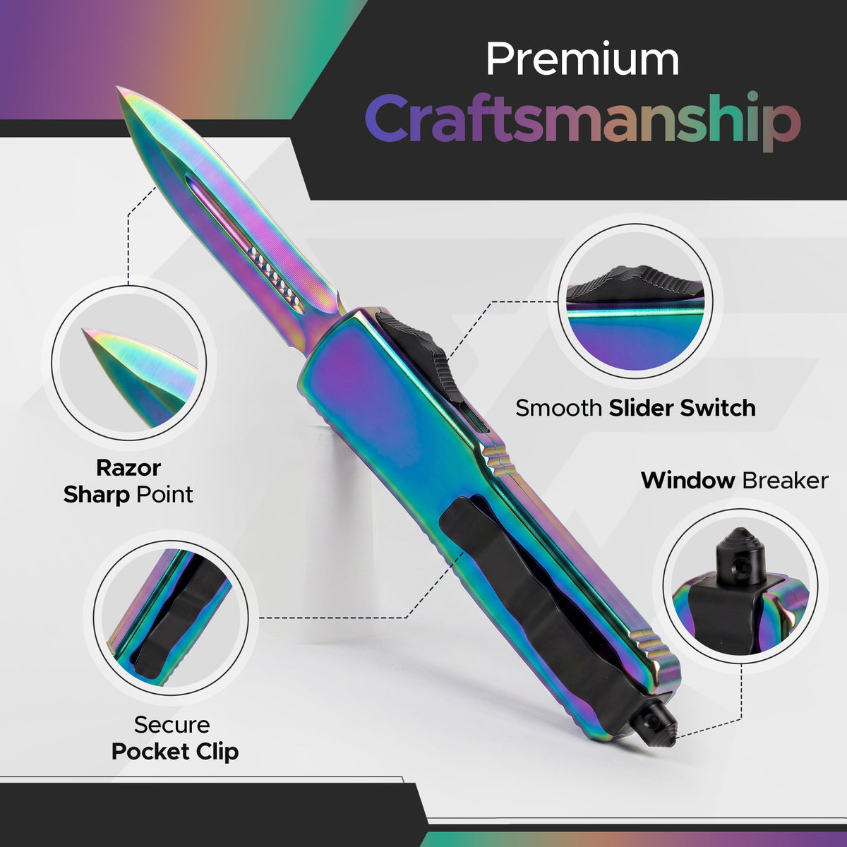 FURY Titanium PVD Special Knife