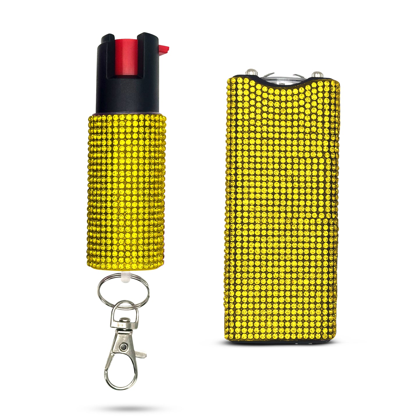 FURY Gem Stone Pepper Spray Stun Gun Combo