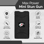 FURY Mini Stun Gun - BLACK - FuryUSA