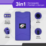 FURY Mini Stun Gun - BLACK - FuryUSA